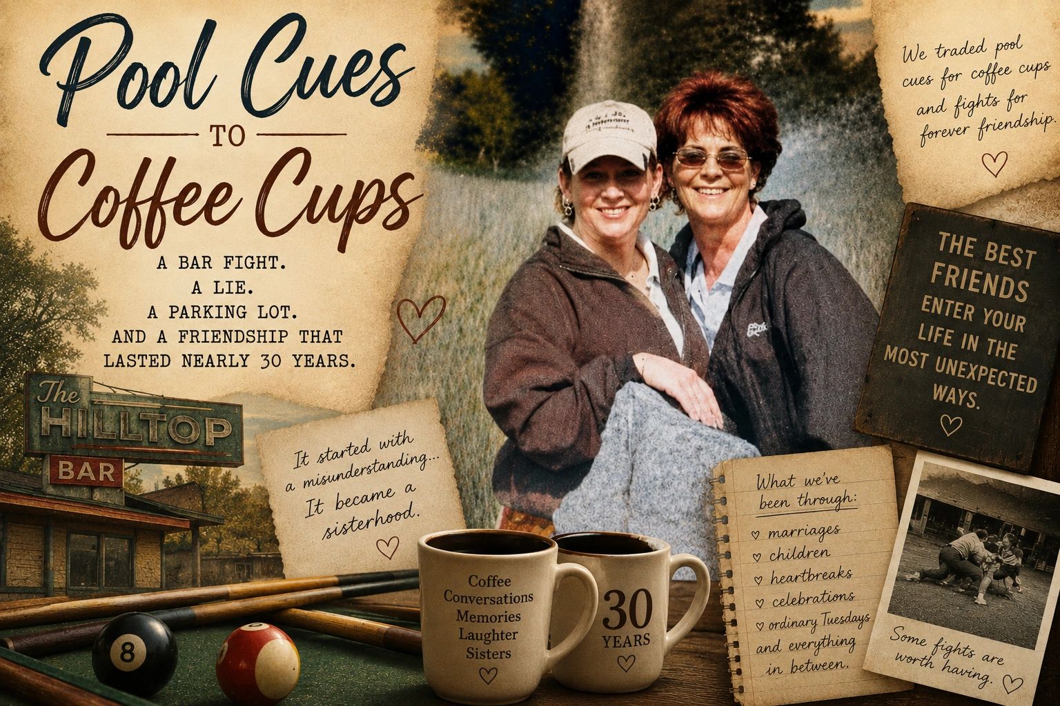 Pool Cues to Coffee Mugs